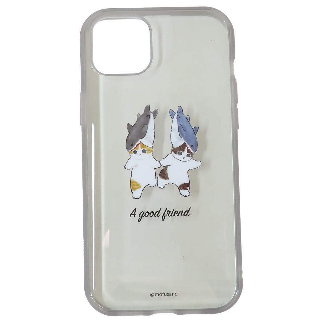 モフサンド iPhone15 Plus/14 Plus IIIIfit Clear 2023 iPhone 6.7inch 2LENS model対応ケース なかよし mofusand グルマンディーズ スマホカバー キャラクター グッズ シネマコレクション