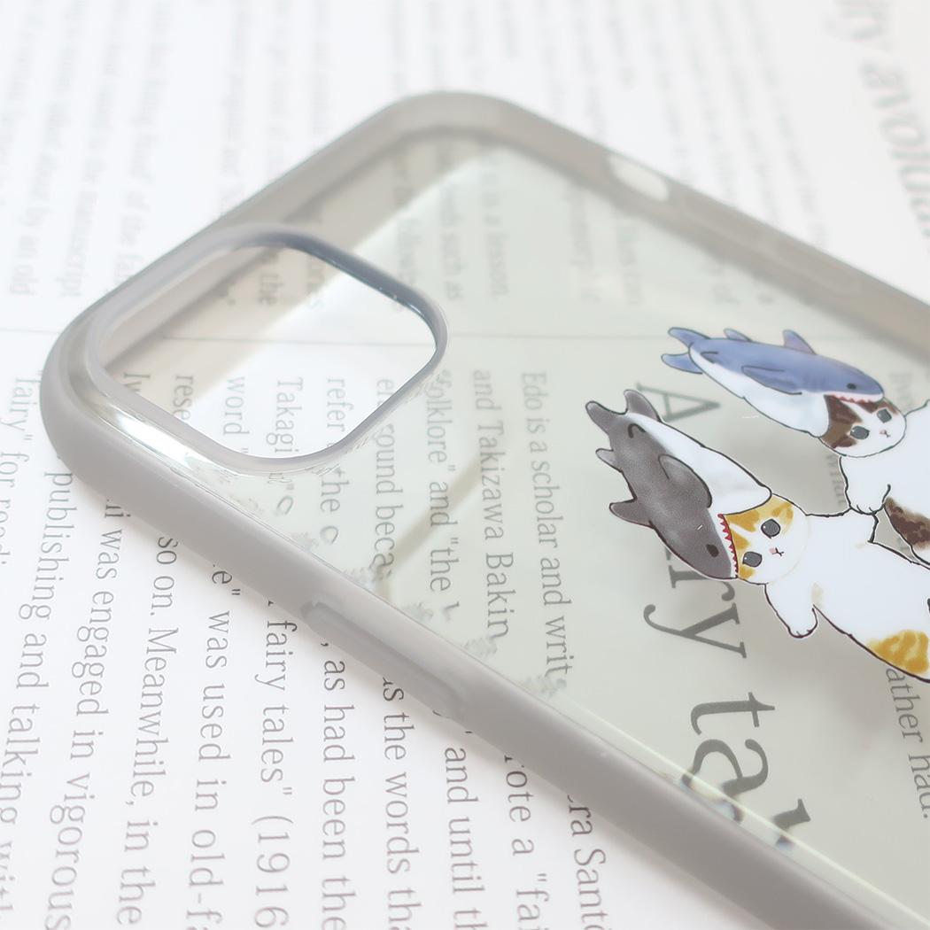IIIIfit Clear 2023 iPhone 6.7inch 2LENS model対応ケース iPhone15 Plus/14 Plus モフサンド なかよし mofusand グルマンディーズ スマホカバー