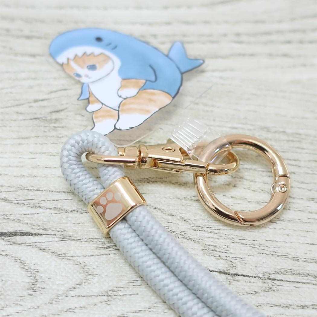 マルチリングプラス ストラップセット ホールドリング モフサンド サメにゃん mofusand グルマンディーズ ショルダーストラップ スマホショルダー スマホリング メール便可