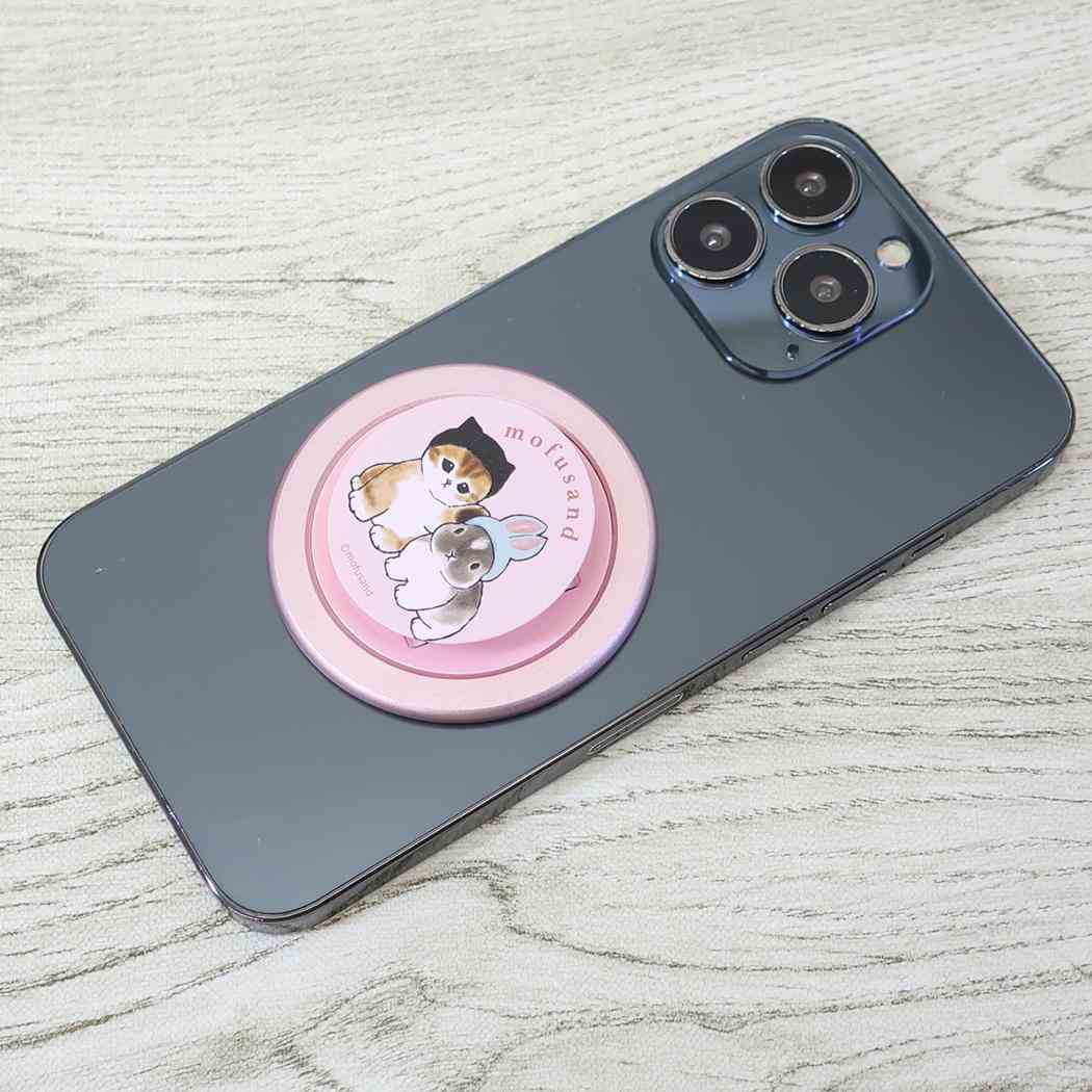 CHIP-POP スマホアクセ モフサンド うさにゃん mofusand グルマンディーズ スマホスタンド メール便可