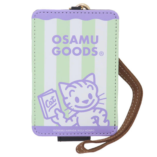 ICカードケース 定期入れ オサムキャット Osamu Goods グルマンディーズ パスケース メール便可