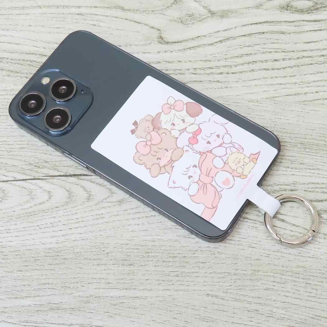 マルチリングプラス Lサイズ スマホアクセ mikko illustrations Aタイプ グルマンディーズ スマホリング メール便可