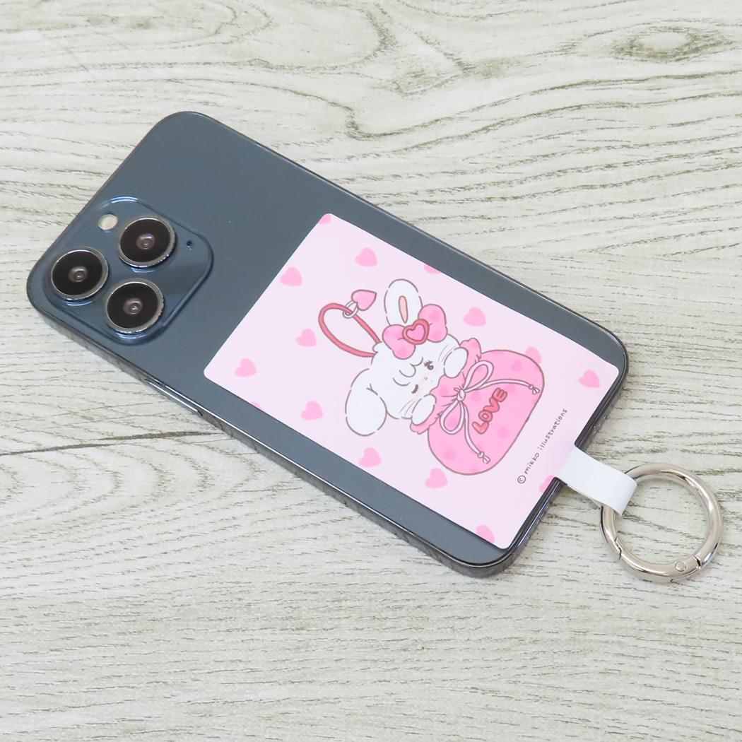 マルチリングプラス Lサイズ スマホアクセ mikko illustrations Bタイプ グルマンディーズ スマホリング メール便可