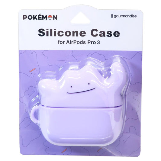 ポケットモンスター イヤホンケース AirPods Pro 3 対応 シリコンケース メタモン ポケモン グルマンディーズ
