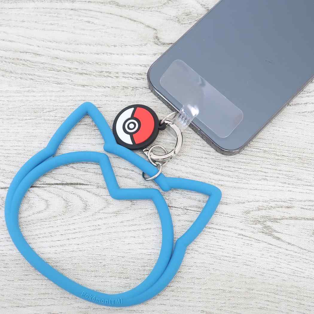 マルチリングプラス シリコンブレスレット スマホアクセ ポケットモンスター カビゴン ポケモン グルマンディーズ 落下防止 スマホホルダー メール便可