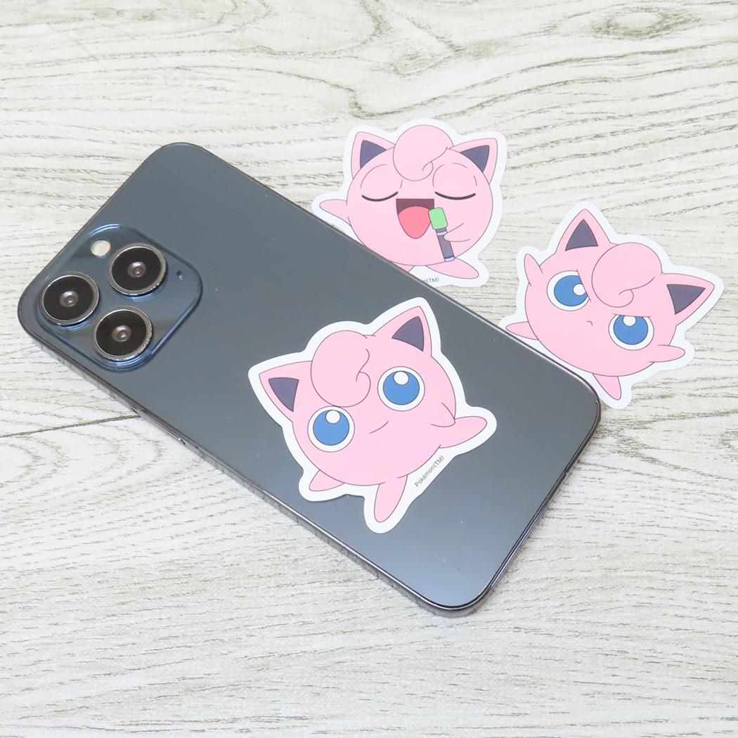 モバイルステッカー ダイカットシール ポケットモンスター プリン ポケモン グルマンディーズ デコシール デコステッカー メール便可