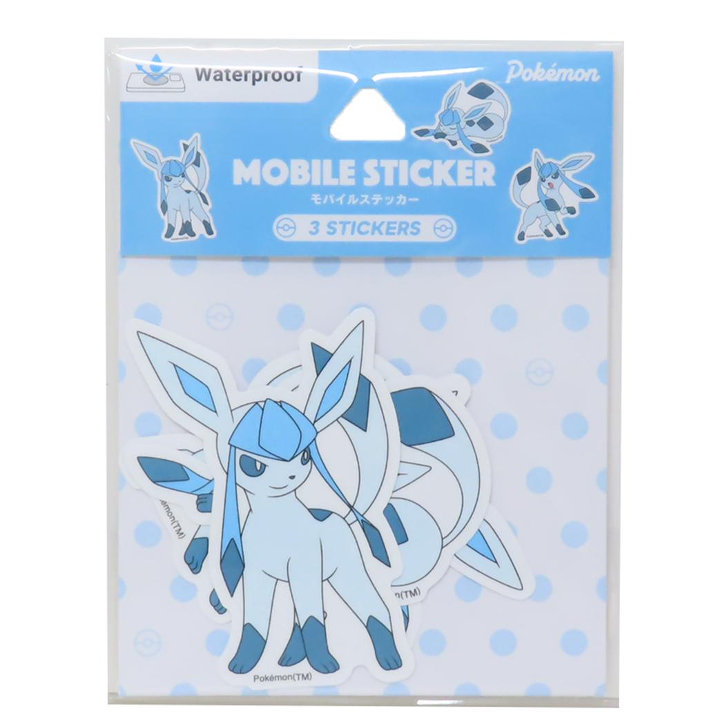 モバイルステッカー ダイカットシール ポケットモンスター グレイシア ポケモン グルマンディーズ デコシール デコステッカー メール便可