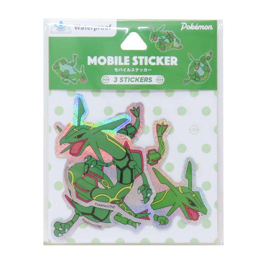 モバイルステッカー ダイカットシール ポケットモンスター レックウザ ポケモン グルマンディーズ デコシール デコステッカー メール便可