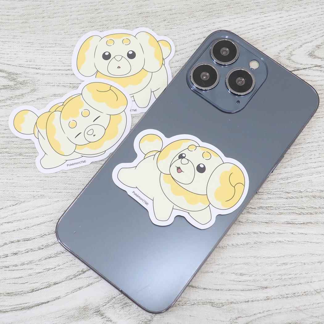 モバイルステッカー ダイカットシール ポケットモンスター パピモッチ ポケモン グルマンディーズ デコシール デコステッカー メール便可