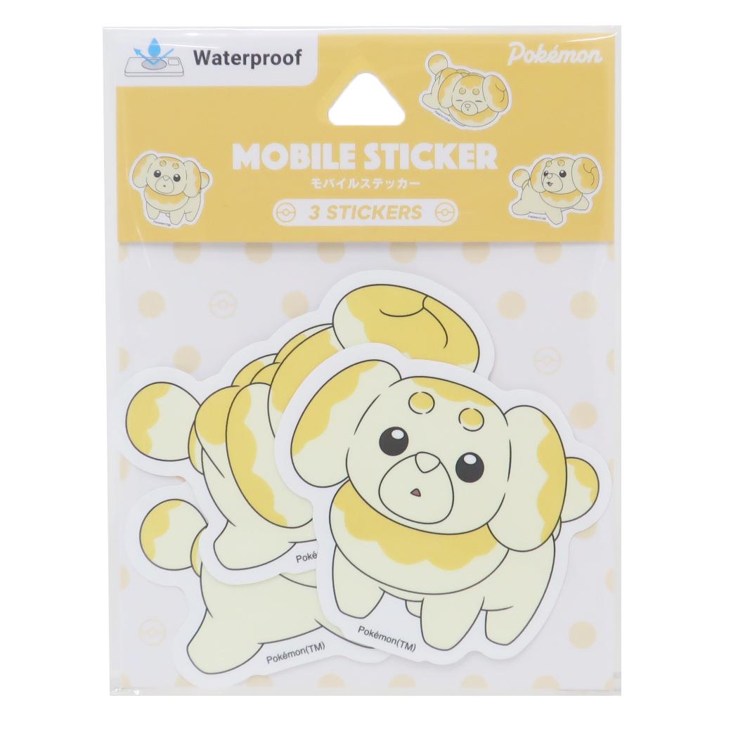 モバイルステッカー ダイカットシール ポケットモンスター パピモッチ ポケモン グルマンディーズ デコシール デコステッカー メール便可