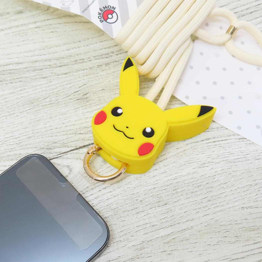 マルチリングプラス マスコットストラップ スマホアクセ ポケットモンスター ピカチュウ ポケモン グルマンディーズ スマホリング ショルダーストラップ スマホショルダー メール便可