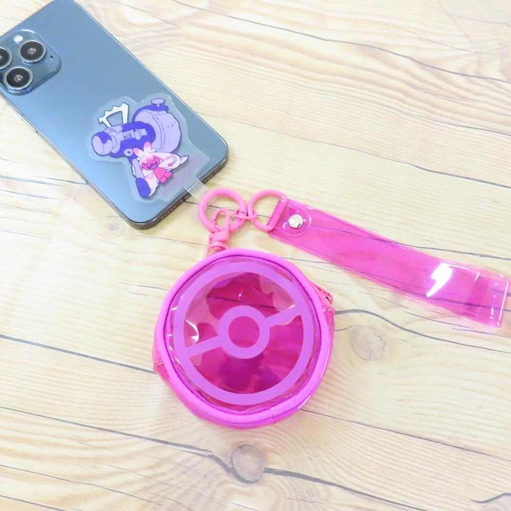 マルチリングプラス ハントドストラップ＆ポーチ付 スマホアクセ ポケットモンスター デカヌチャン ポケモン グルマンディーズ 携帯ストラップ メール便可
