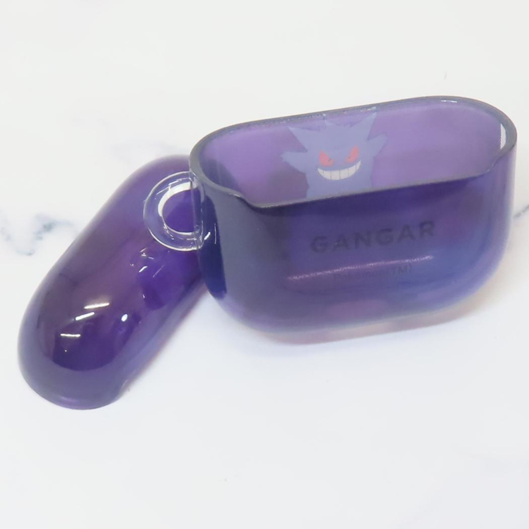 AirPods 4 対応 ソフトケース エアーポッズケース ポケットモンスター ゲンガー ポケモン グルマンディーズ イヤホンケース