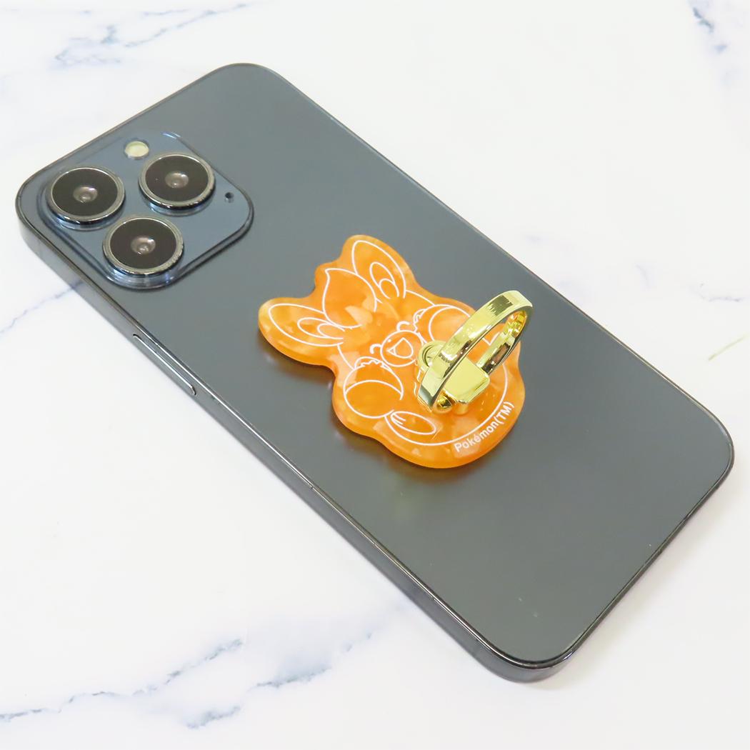 ダイカットマルチリング スマホリング ポケットモンスター パモ ポケモン グルマンディーズ かわいい スマホアクセ メール便可