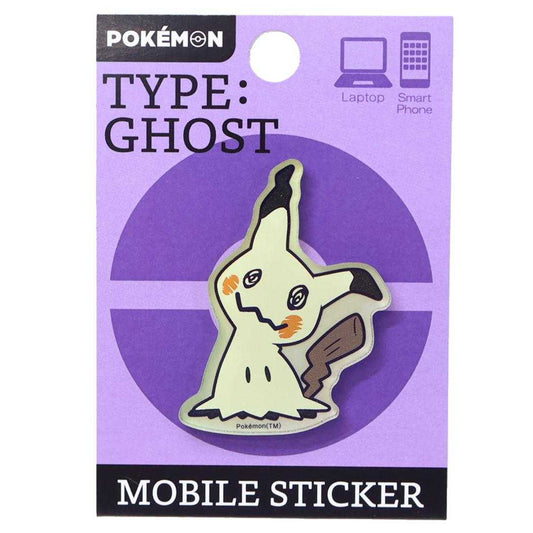 アクリルモバイルステッカー ダイカットステッカー ポケットモンスター ミミッキュ ポケモン グルマンディーズ スマホステッカー デコシール メール便可