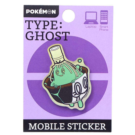 アクリルモバイルステッカー ダイカットステッカー ポケットモンスター ヤバソチャ ポケモン グルマンディーズ スマホステッカー デコシール メール便可