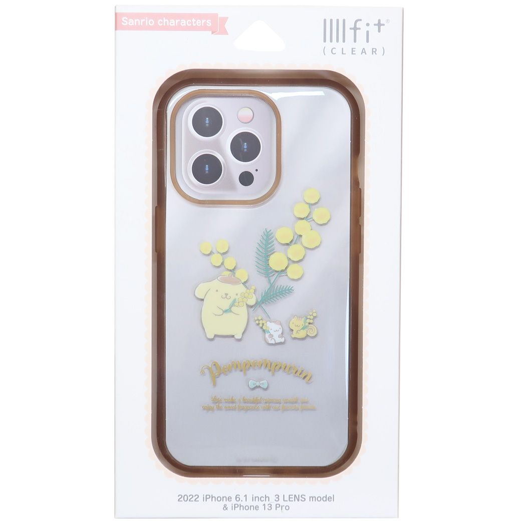 ボンボンドロップシール もじ ポムポムプリン1シートつき iphoneカバーセット