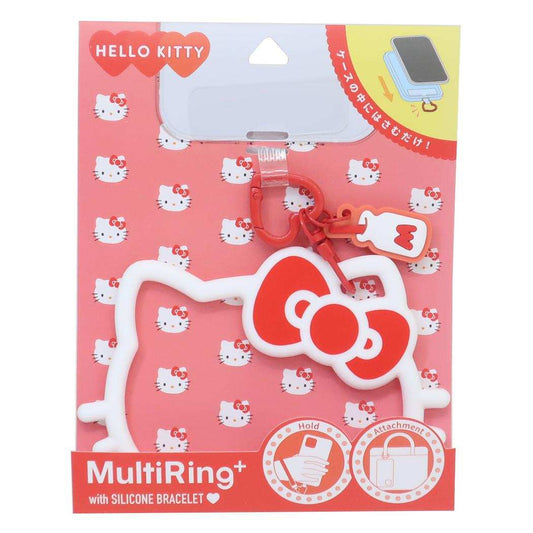 マルチリングプラス シリコンブレスレット スマホアクセ ハローキティ サンリオ グルマンディーズ 落下防止 スマホホルダー メール便可