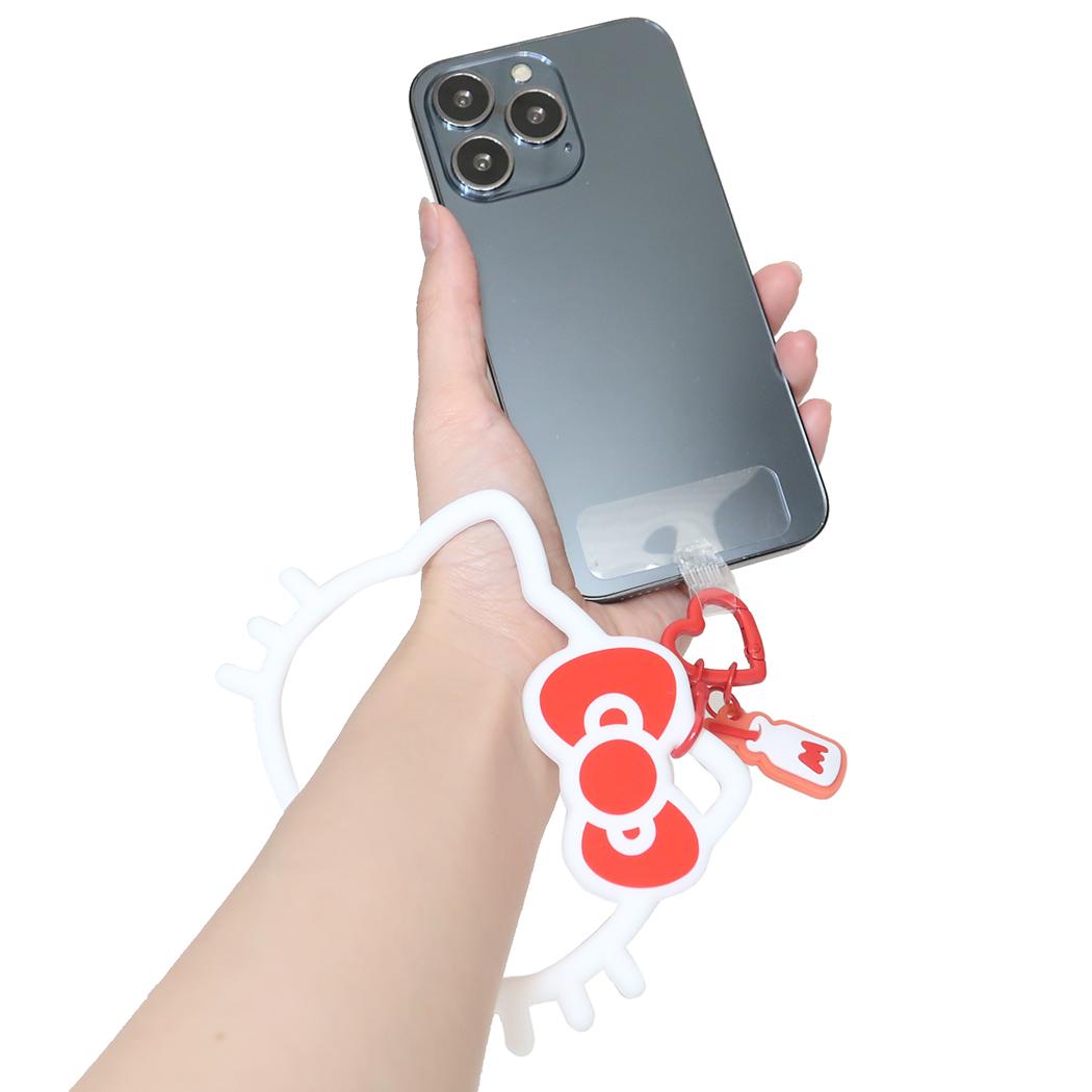 マルチリングプラス シリコンブレスレット スマホアクセ ハローキティ サンリオ グルマンディーズ 落下防止 スマホホルダー メール便可