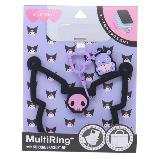 マルチリングプラス シリコンブレスレット スマホアクセ クロミ サンリオ グルマンディーズ 落下防止 スマホホルダー メール便可