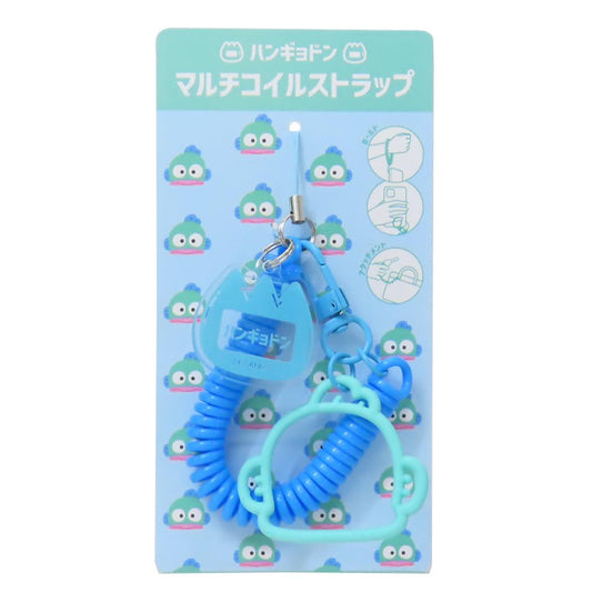 マルチコイルストラップ スマホアクセ ハンギョドン サンリオ グルマンディーズ 携帯ストラップ メール便可