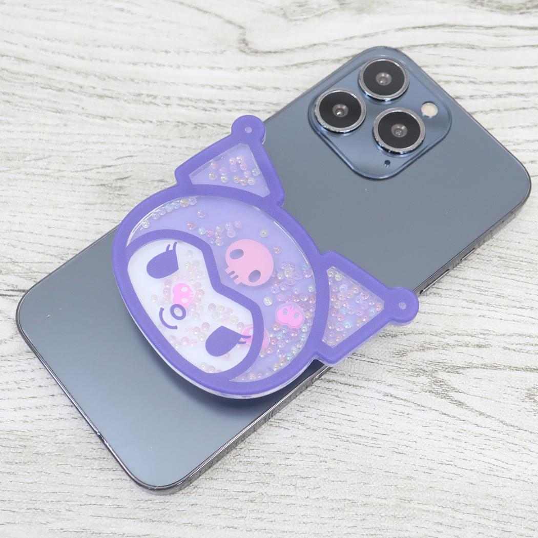 シャカシャカPOCOPOCO スマホアクセ クロミ サンリオ グルマンディーズ スマホスタンド メール便可