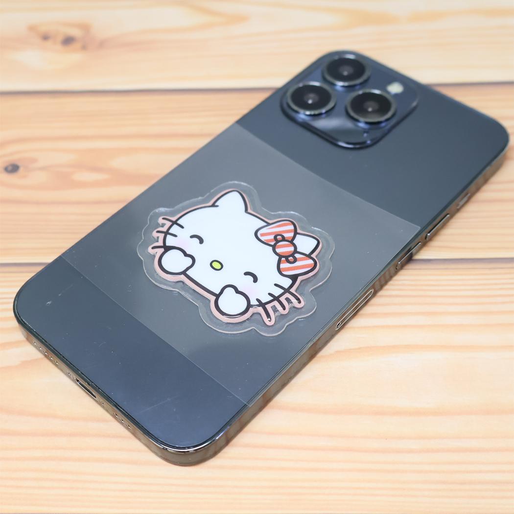 ハローキティ ダイカットステッカー punipop ぷにぽっぷ サンリオ グルマンディーズ ダイカットシール スマホデコ キャラクター グッズ メール便可 シネマコレクション