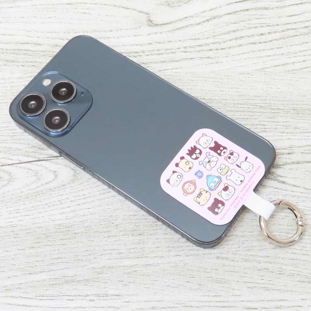 マルチリングプラス スマホアクセ タマ＆フレンズxサンリオキャラクターズ ミックス サンリオ グルマンディーズ スマホリング メール便可