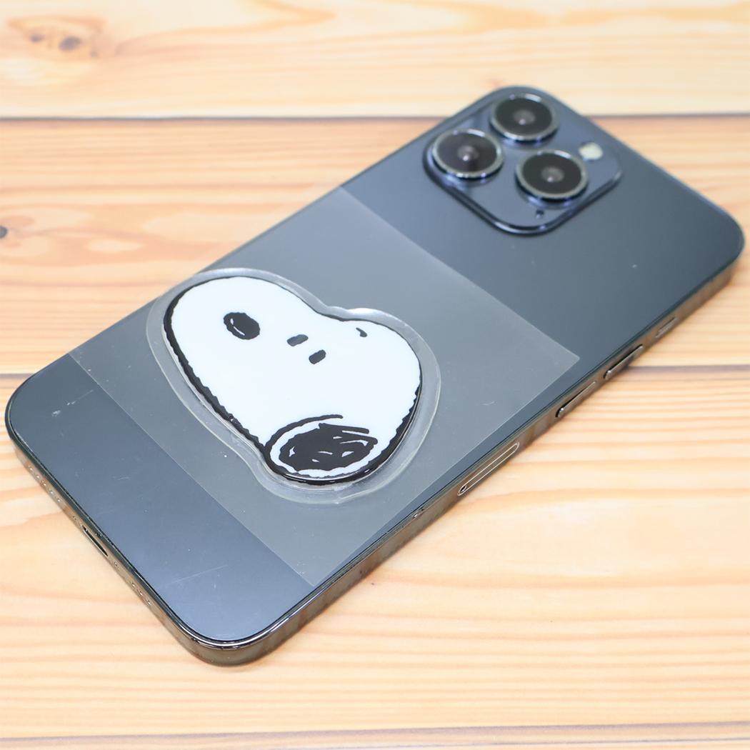 スヌーピー ダイカットステッカー punipop ぷにぽっぷ スヌーピー ピーナッツ グルマンディーズ ダイカットシール スマホデコ キャラクター グッズ メール便可 シネマコレクション