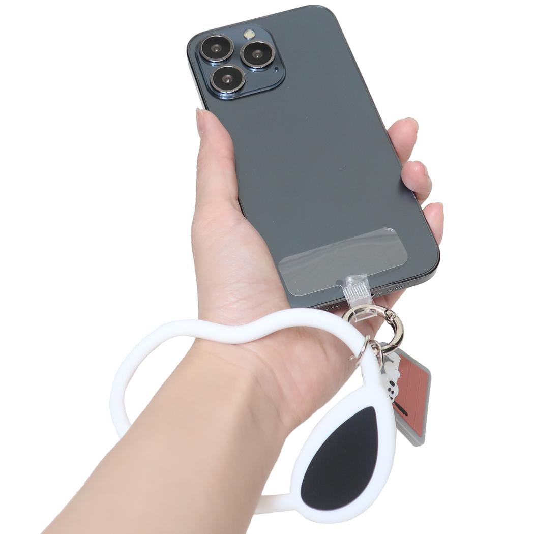 マルチリングプラス シリコンブレスレット スマホアクセ スヌーピー ドッグハウス ピーナッツ グルマンディーズ 落下防止 スマホホルダー メール便可
