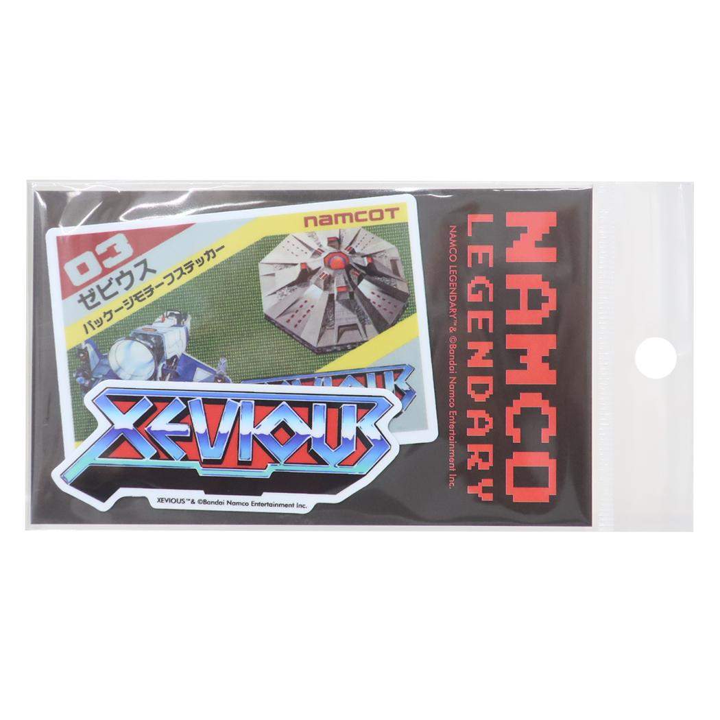 ナムコレジェンダリーシリーズ ステッカー ダイカットステッカー ゼビウス Aセット ゼネラルステッカー シール おしゃれ ゲームメール便可