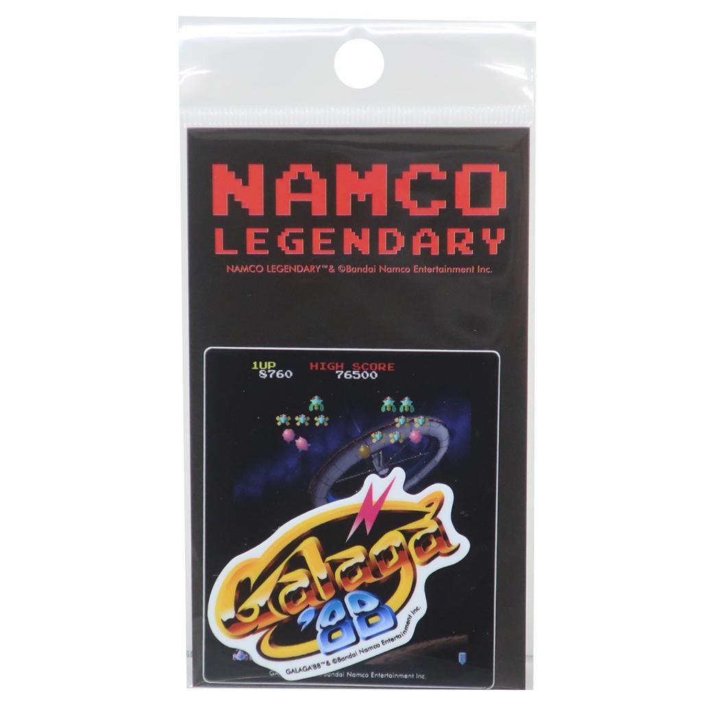 ナムコレジェンダリーシリーズ ステッカー ダイカットステッカー ギャラガ ’88 Aセット ゼネラルステッカー シール おしゃれ ゲームメール便可