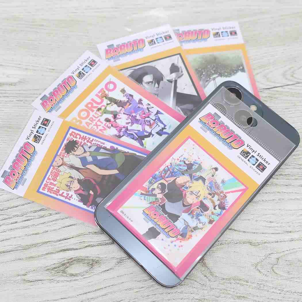 ダイカットビニールステッカー ダイカットシール BORUTO-ボルト- NARUTO NEXT GENERATIONS キービジュアル05 ゼネラルステッカー 耐水耐光 デコステッカー アニメメール便可
