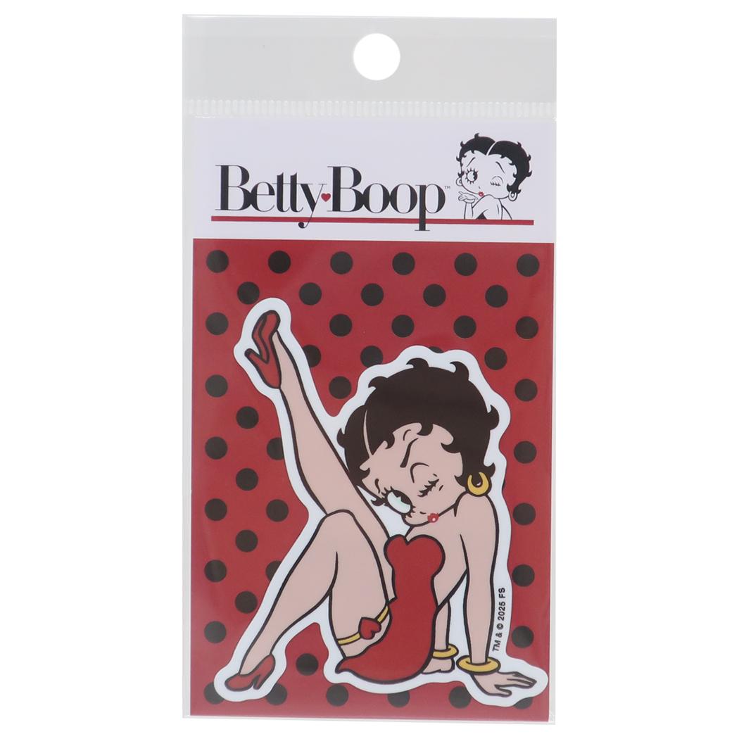 ビニールステッカー ダイカットシール ベティブープ ポーズ02 BETTY BOOP ゼネラルステッカー デコステッカー 耐水耐光 メール便可