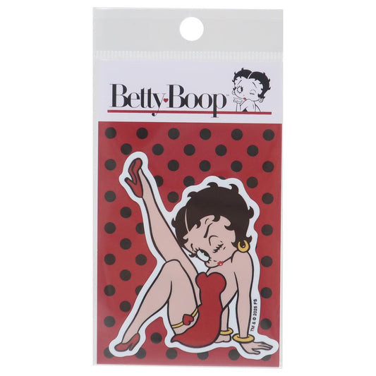 ビニールステッカー ダイカットシール ベティブープ ポーズ02 BETTY BOOP ゼネラルステッカー デコステッカー 耐水耐光 メール便可