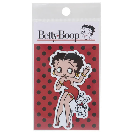 ビニールステッカー ダイカットシール ベティブープ ベティー＆パジー BETTY BOOP ゼネラルステッカー デコステッカー 耐水耐光 メール便可