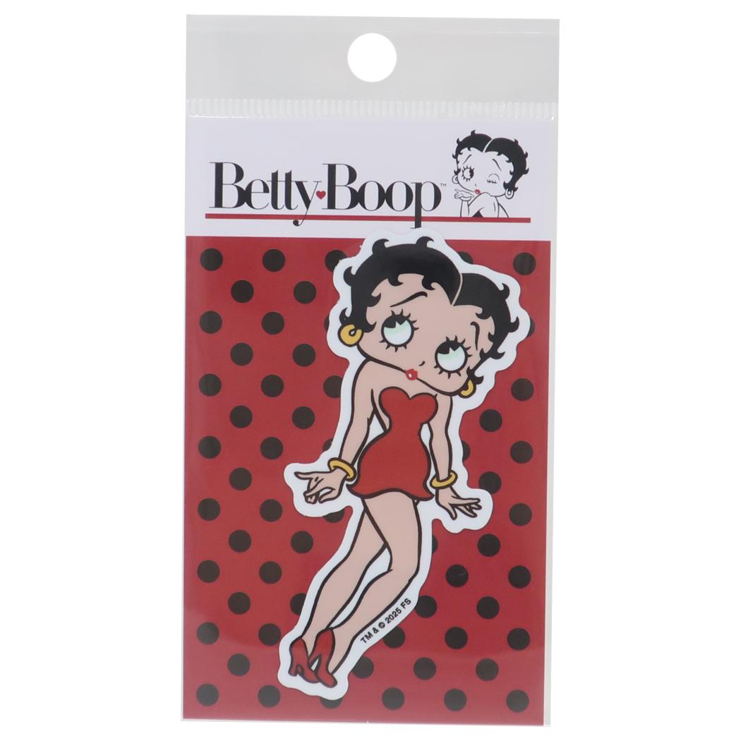 ビニールステッカー ダイカットシール ベティブープ ポーズ04 BETTY BOOP ゼネラルステッカー デコステッカー 耐水耐光 メール便可