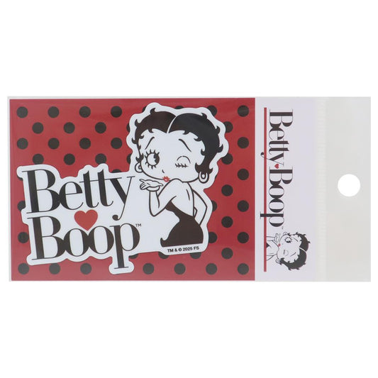 ビニールステッカー ダイカットシール ベティブープ ロゴ BETTY BOOP ゼネラルステッカー デコステッカー 耐水耐光 メール便可