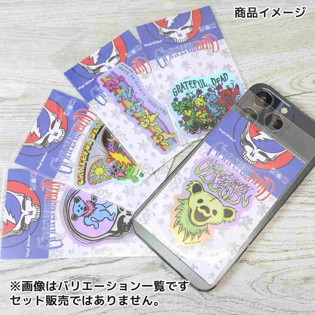 GRATEFUL DEAD ビニールシール ホログラムステッカー ALWAYS BE KIND ゼネラルステッカー