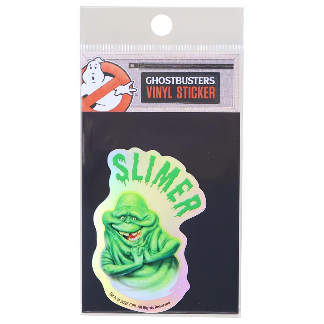 ゴーストバスターズ ダイカットステッカー ホログラムステッカー SLIMER02 ゼネラルステッカー