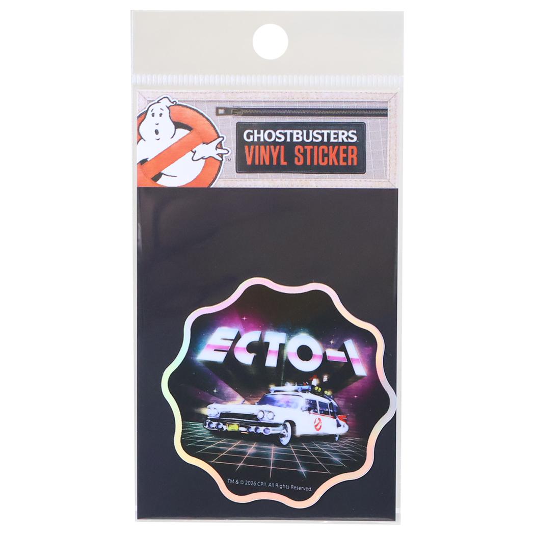 ゴーストバスターズ ダイカットステッカー ホログラムステッカー ECTO-1 カラー ゼネラルステッカー