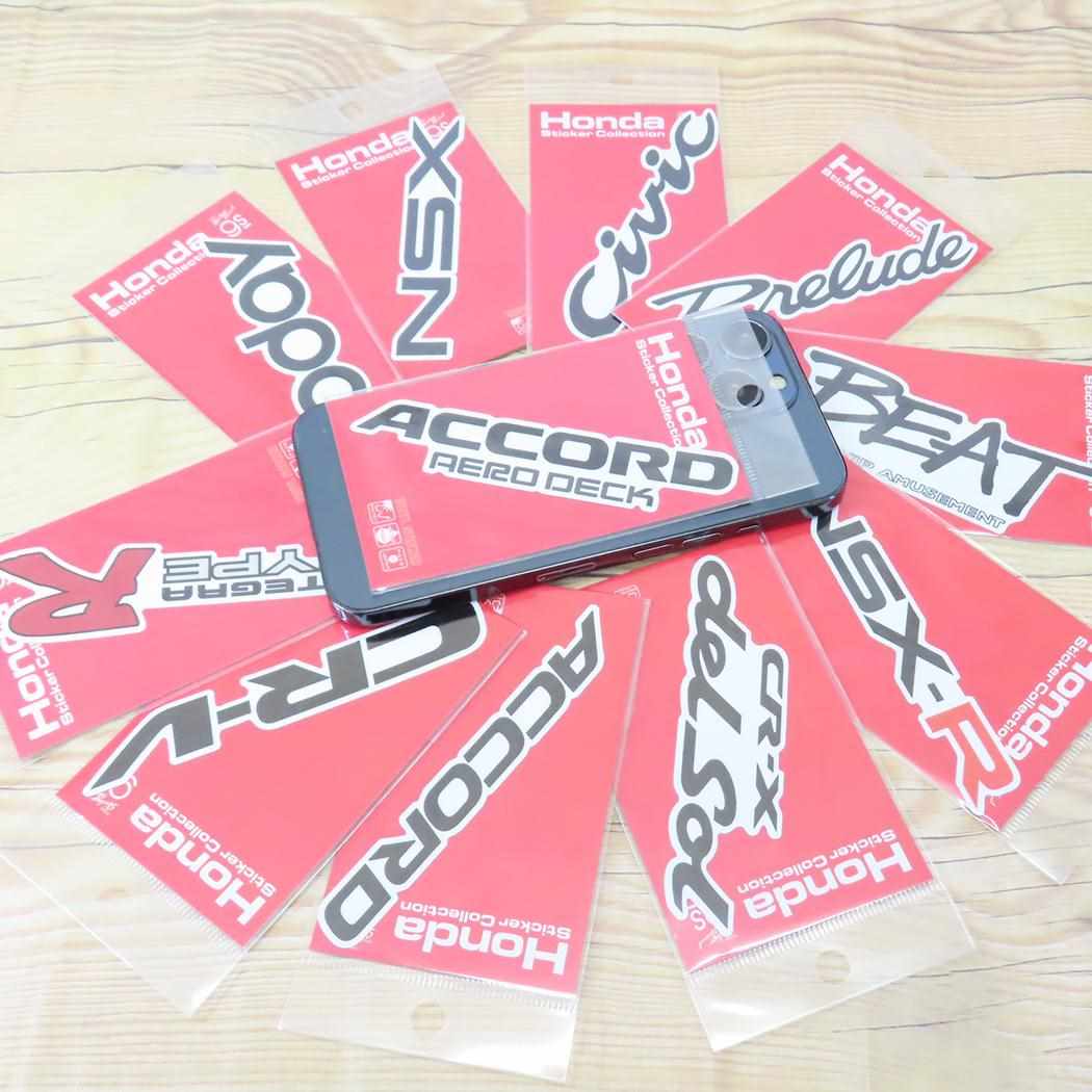 ビニールステッカー ダイカットシール Honda四輪ロゴ NSX-R 1992-2002 自動車 ゼネラルステッカー デコステッカー 耐水耐光 シンプル コレクション カスタム メール便可
