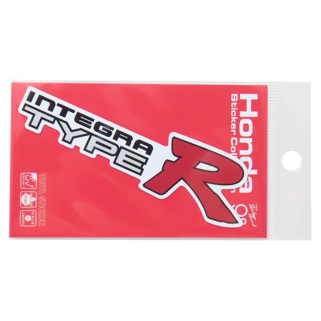 ビニールステッカー ダイカットシール Honda四輪ロゴ INTEGRA TYPE R 1995 自動車 ゼネラルステッカー デコステッカー 耐水耐光 シンプル コレクション カスタム メール便可