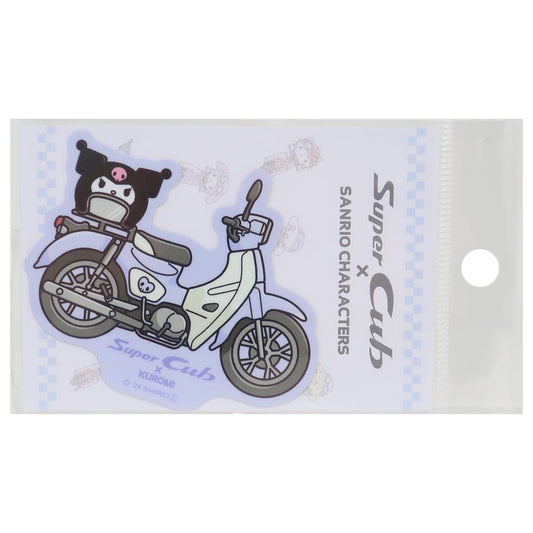 ビニールステッカー ダイカットシール クロミ Super Cubxサンリオキャラクターズ 01 サンリオ ゼネラルステッカー デコステッカー 耐水耐光 メール便可