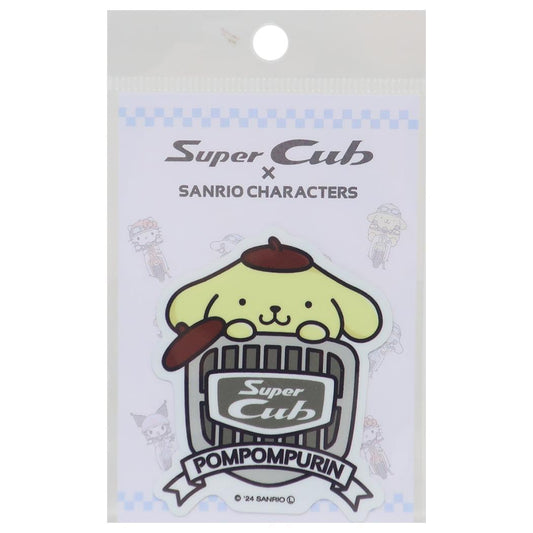 ビニールステッカー ダイカットシール ポムポムプリン Super Cubxサンリオキャラクターズ 02 サンリオ ゼネラルステッカー デコステッカー 耐水耐光 メール便可