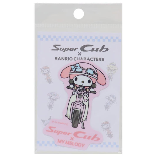 ビニールステッカー ダイカットシール マイメロディ Super Cubxサンリオキャラクターズ 03 サンリオ ゼネラルステッカー デコステッカー 耐水耐光 メール便可