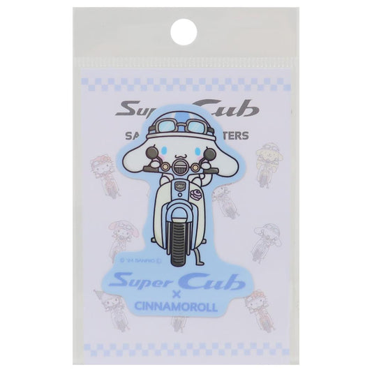 ビニールステッカー ダイカットシール シナモロール Super Cubxサンリオキャラクターズ 03 サンリオ ゼネラルステッカー デコステッカー 耐水耐光 メール便可