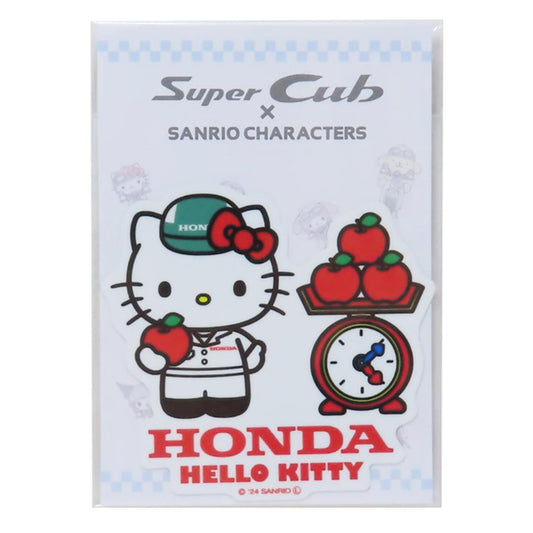 ビニールステッカー ダイカットシール HONDAxハローキティ 計量 サンリオ ゼネラルステッカー デコステッカー 耐水耐光 メール便可