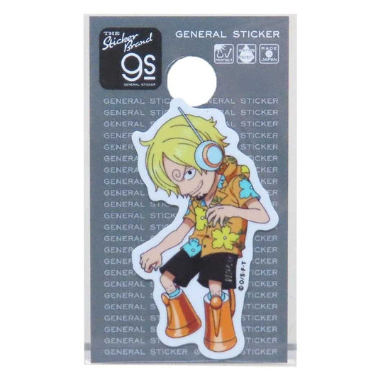 miniステッカー ダイカットシール ワンピース エッグヘッド編 サンジ SD 少年ジャンプ ゼネラルステッカー 耐水耐光 デコステッカー アニメメール便可