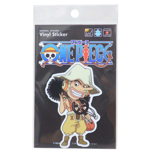 ビニールステッカー ダイカットシール ワンピース ウソップ SD 少年ジャンプ ゼネラルステッカー デコステッカー 耐水耐光 アニメメール便可